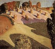 Grant Wood, Iowa View